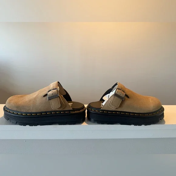 Dr. Martens Zebzag Suede Mule - Savannah Tan - Women’s Size 7 - Picture 4 of 6